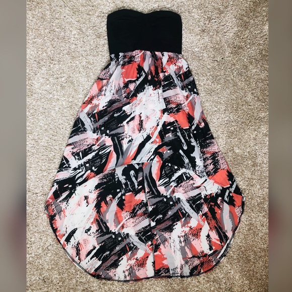 SEDUCTIONS HIGH-LOW DRESS - Picture 2 of 8